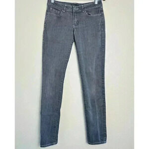prAna Womens Kara Jean Pants 4 Gray Stretch Low Rise Denim Outdoor